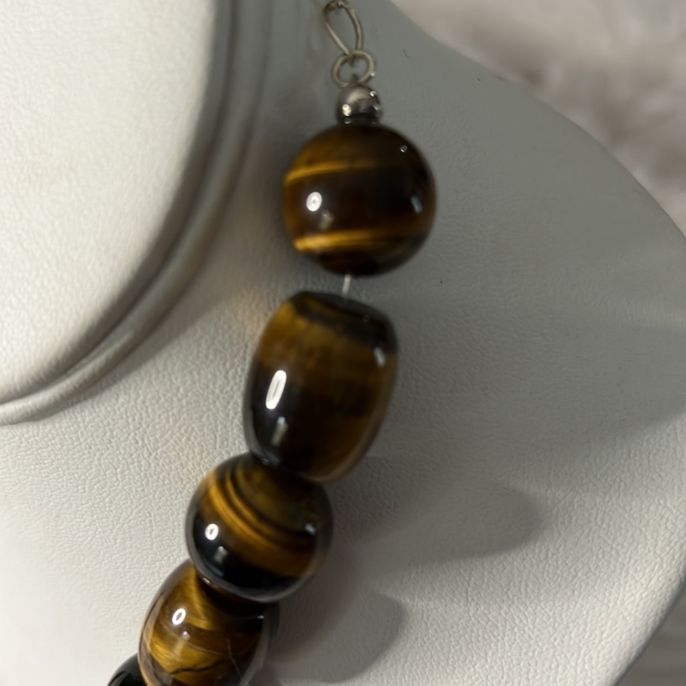 Jay King Mine Finds Tiger’s Eye Necklace - Picture 5 of 10